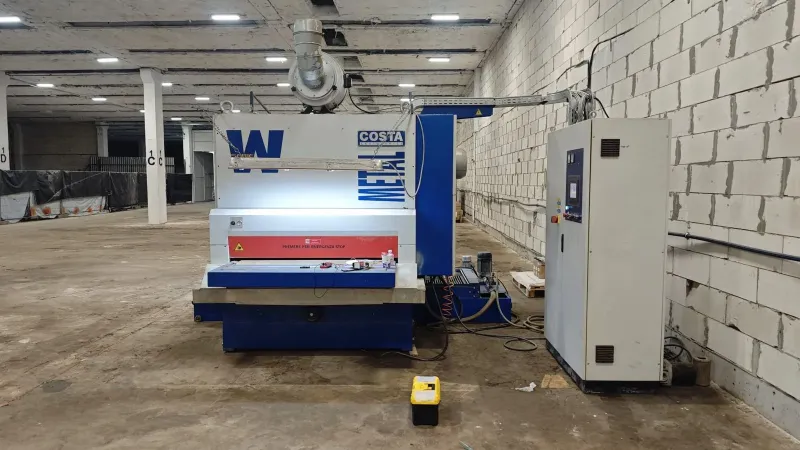 Costa Levigatrici WD7 CV 1300 Wet grinding, deburring and edge rounding machine