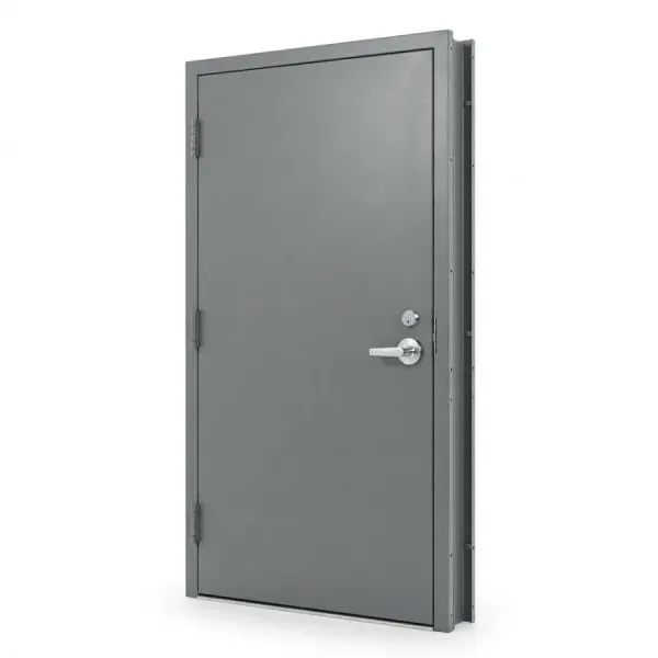 Production of fireproof metal doors
