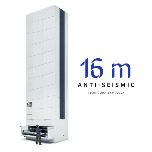 Первый антисейсмический автоматический склад MODULA будет установлен в Алматы, Казахстан
