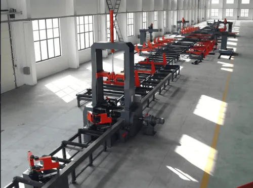 Автоматизированная линия "под ключ" для производства двутавровых балок