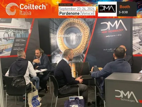 DMA again at Coiltech Italia 2026 in Pordenone 