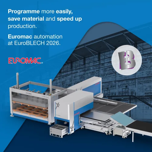 Hanover awaits: Euromac brings two new products to EuroBLECH