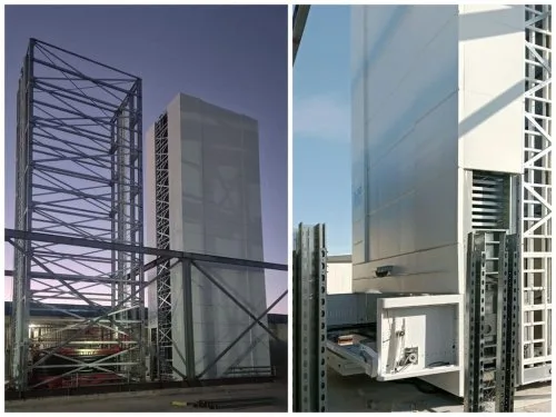 A warehouse as tall as a five-storey building: Modula Anti-seismic in Almaty